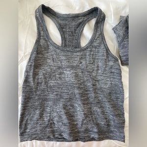 Lululemon Swiftly Racerback tank cropped